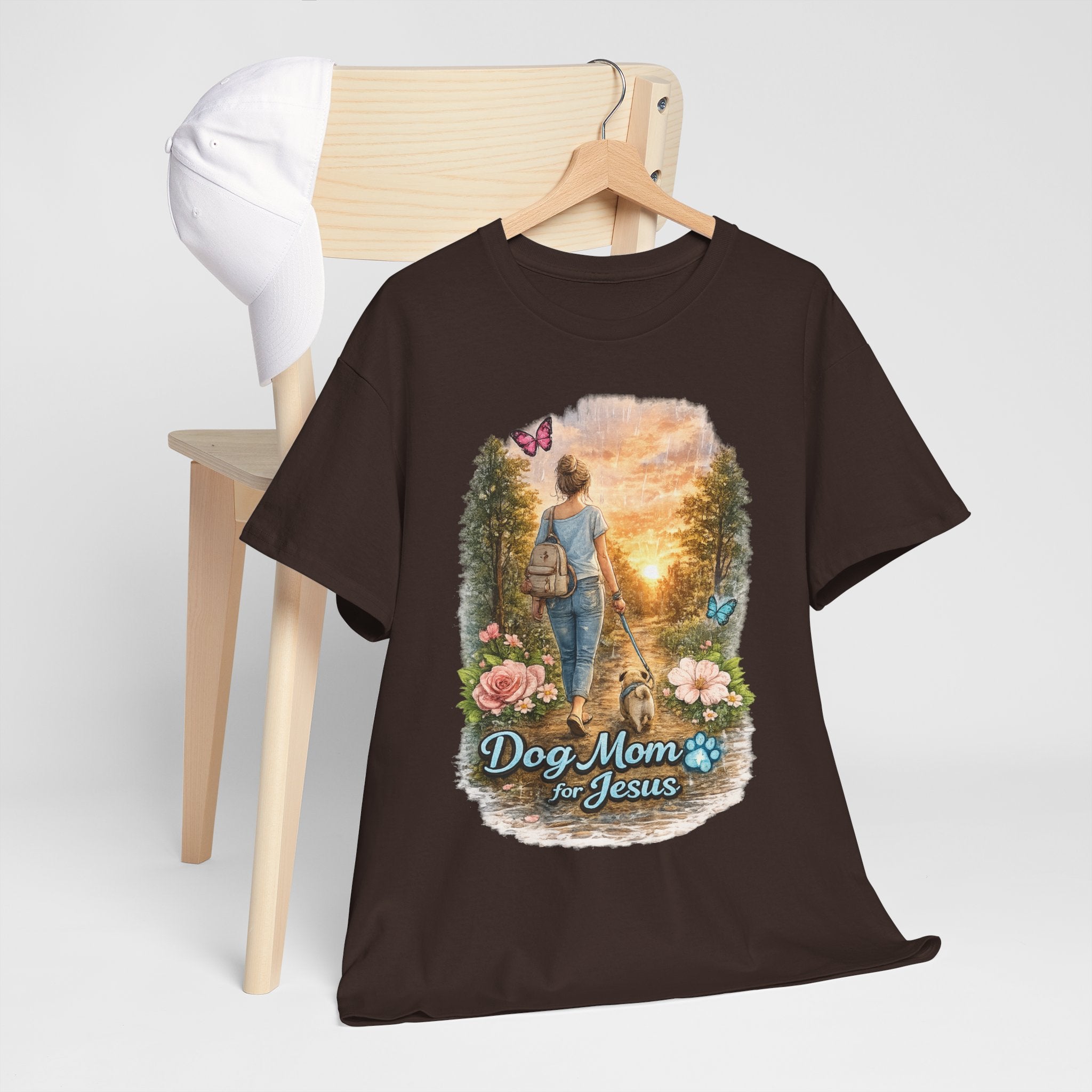 Dog Mom for Jesus T-Shirt — Christian Pet Lover Tee