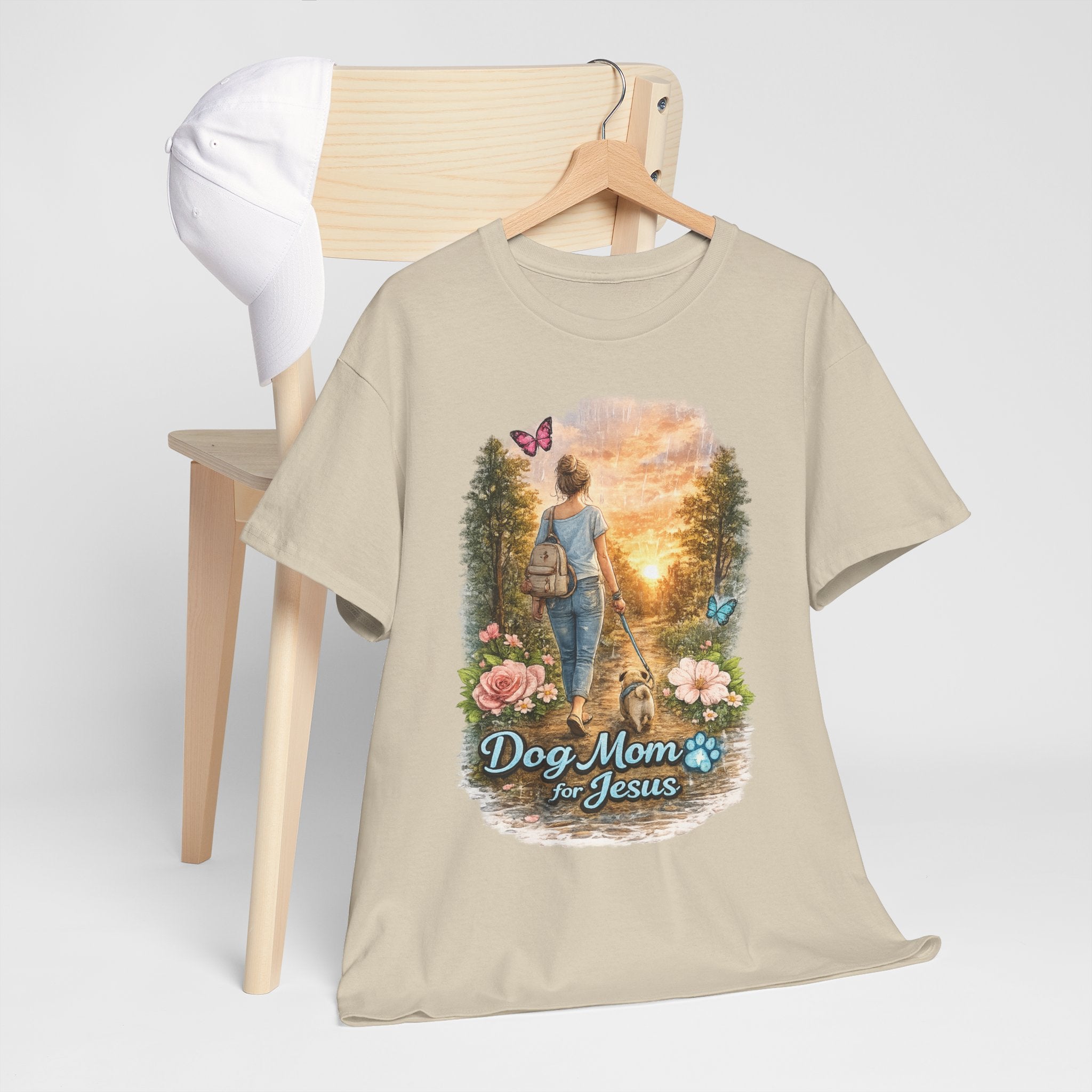 Dog Mom for Jesus T-Shirt — Christian Pet Lover Tee