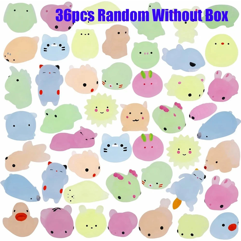 Glow in the Dark Animal Squishies
