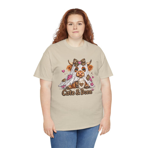 Cute & Done Cow T-Shirt