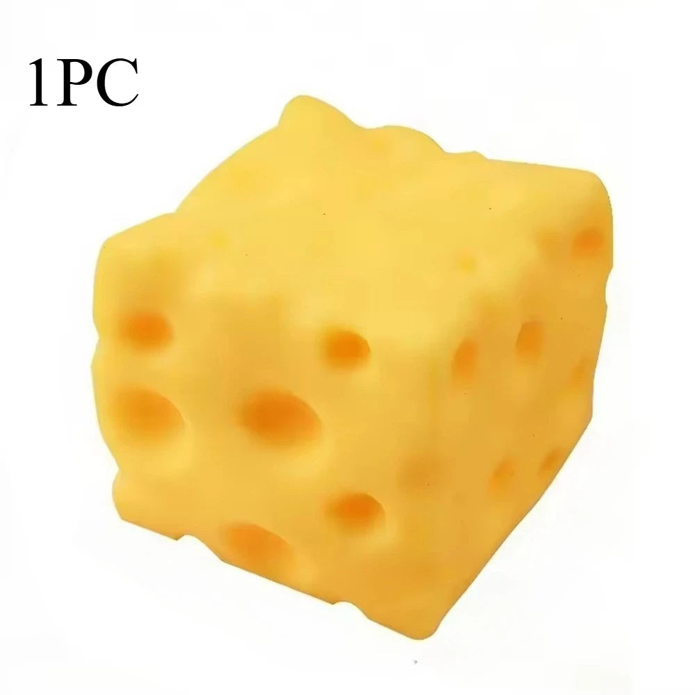 Giant Cheese Squishy Stress Relief Toy