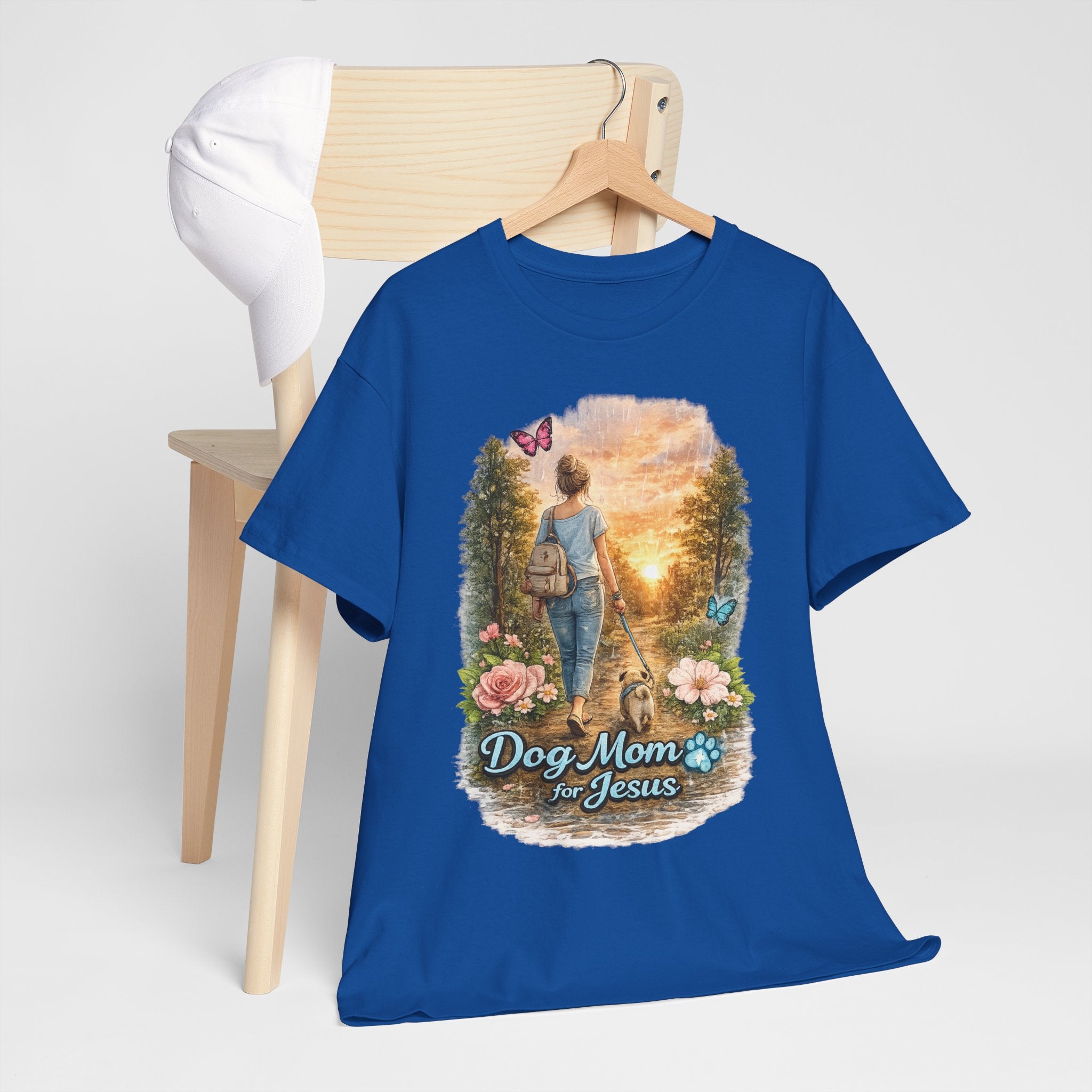 Dog Mom for Jesus T-Shirt — Christian Pet Lover Tee