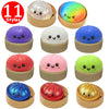 Realistic Dumpling Squeeze Toy With Bamboo Steamer