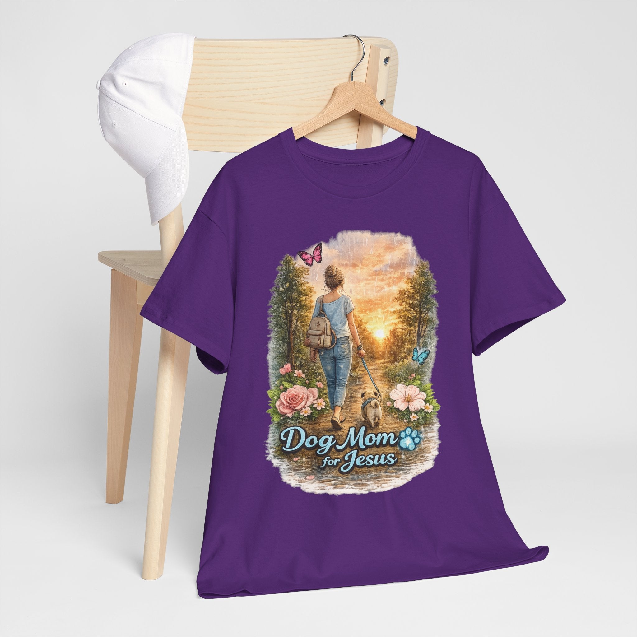 Dog Mom for Jesus T-Shirt — Christian Pet Lover Tee