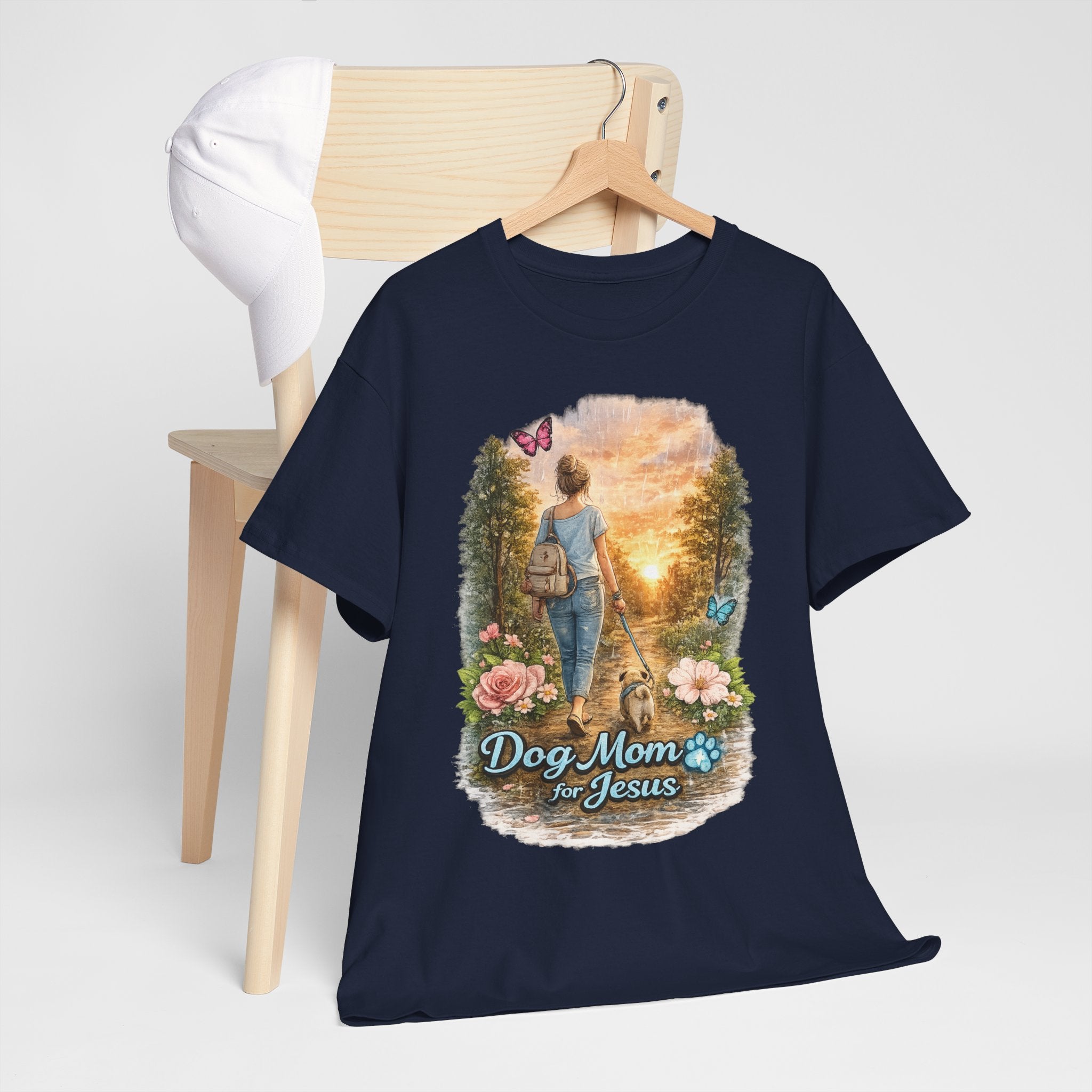 Dog Mom for Jesus T-Shirt — Christian Pet Lover Tee