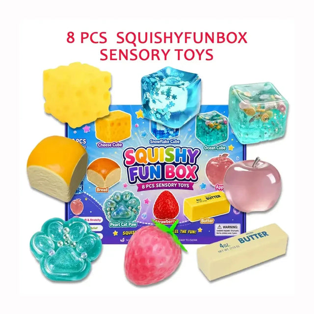 Fruit Stress Relief Squeeze Fidget Toy
