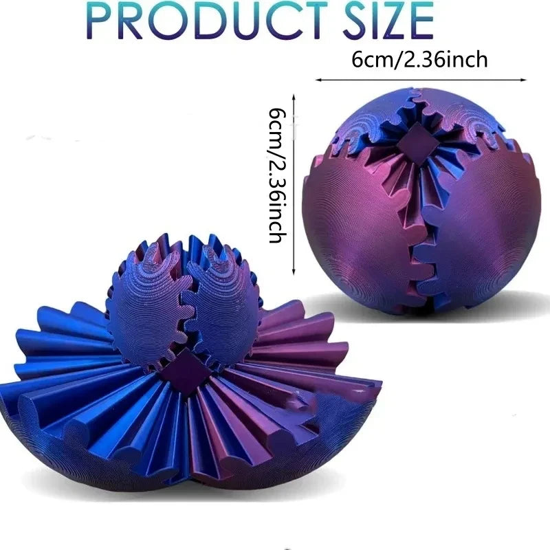 3D Printed Gear Fidget Toy