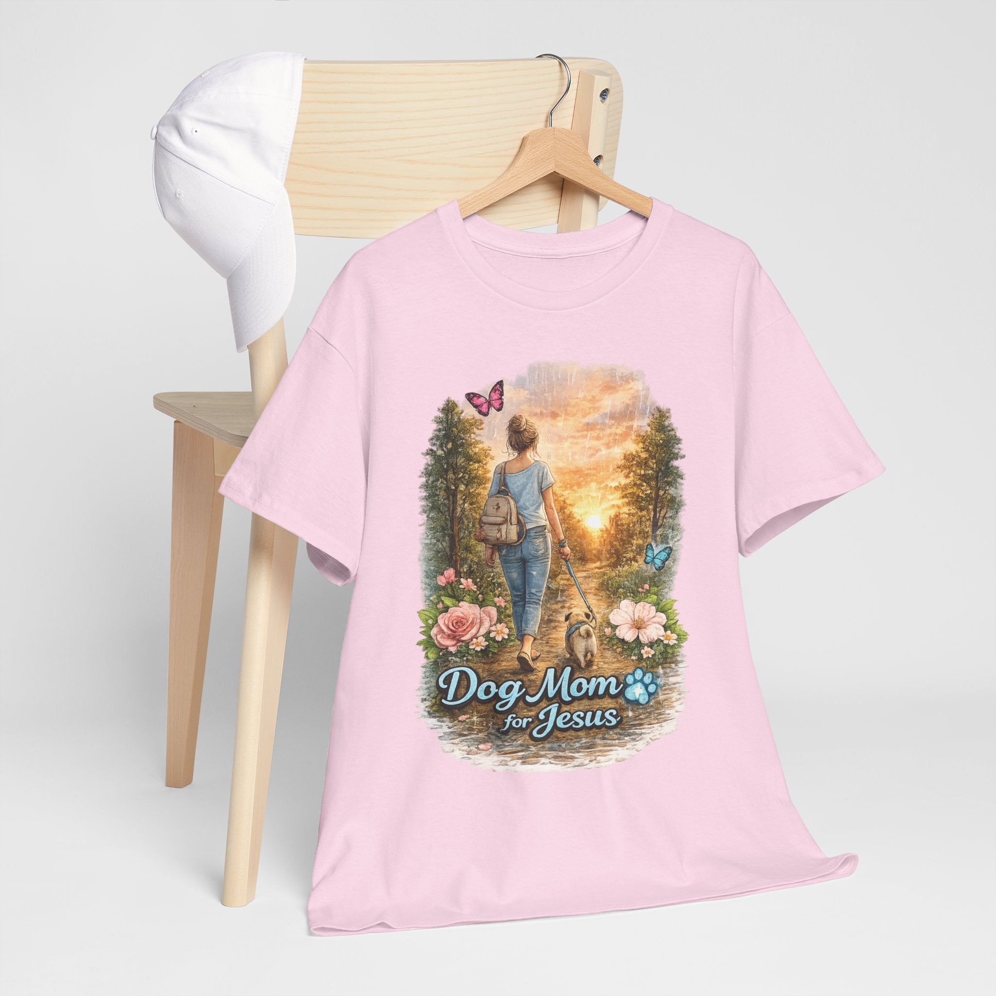 Dog Mom for Jesus T-Shirt — Christian Pet Lover Tee