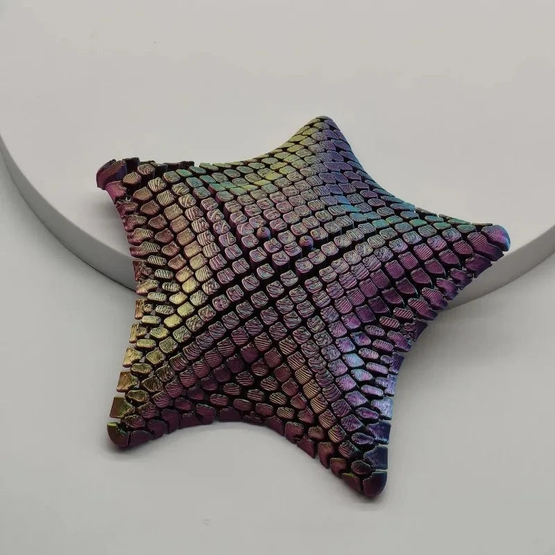 3D Printed Articulated Starfish Fidget Toy