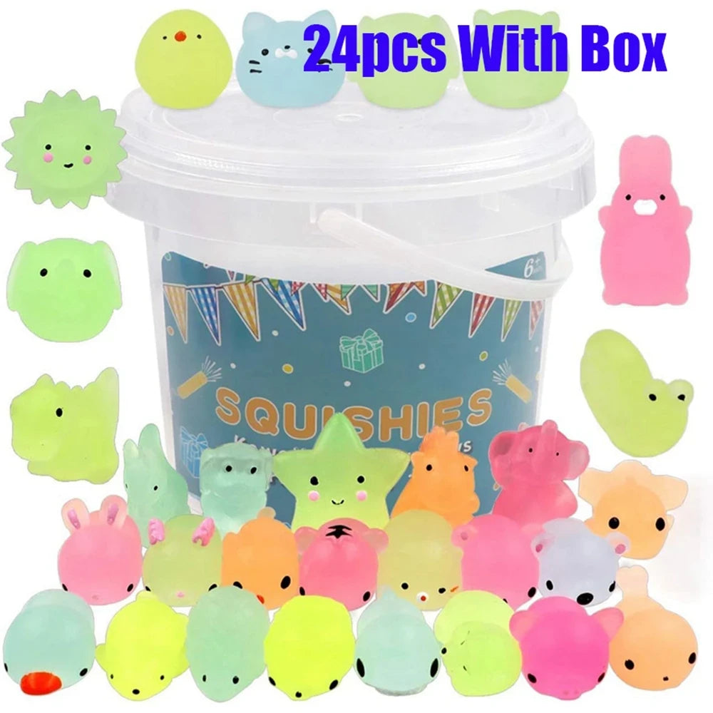 Glow in the Dark Animal Squishies