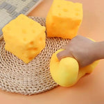 Giant Cheese Squishy Stress Relief Toy