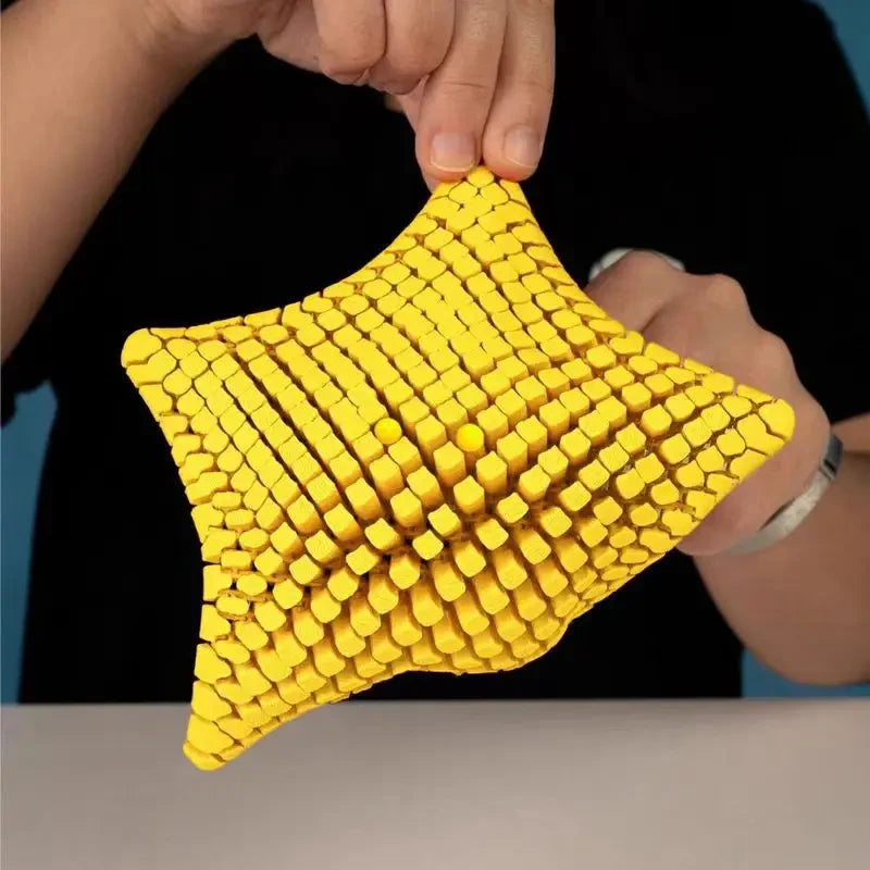 3D Printed Articulated Starfish Fidget Toy